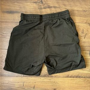 UNIQLO athletic shorts. Size small. Army green.